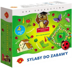 Gra Sylaby do zabawy sowa mądra głowa 0361