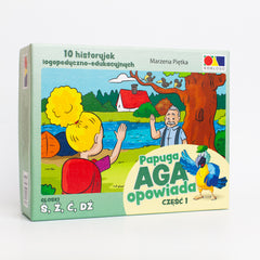 Historyjki obrazkowe papuga Aga część I - Ś, Ź, Ć, DŹ
