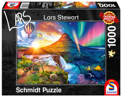 Puzzle 1000 PQ Dzień-Noc Islandia L. Stewart 109968