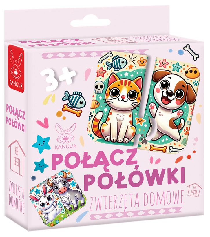 Gra Połącz Połówki Zwierzęta Domowe