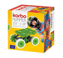 Klocki Korbo Hummer 25 elementów green