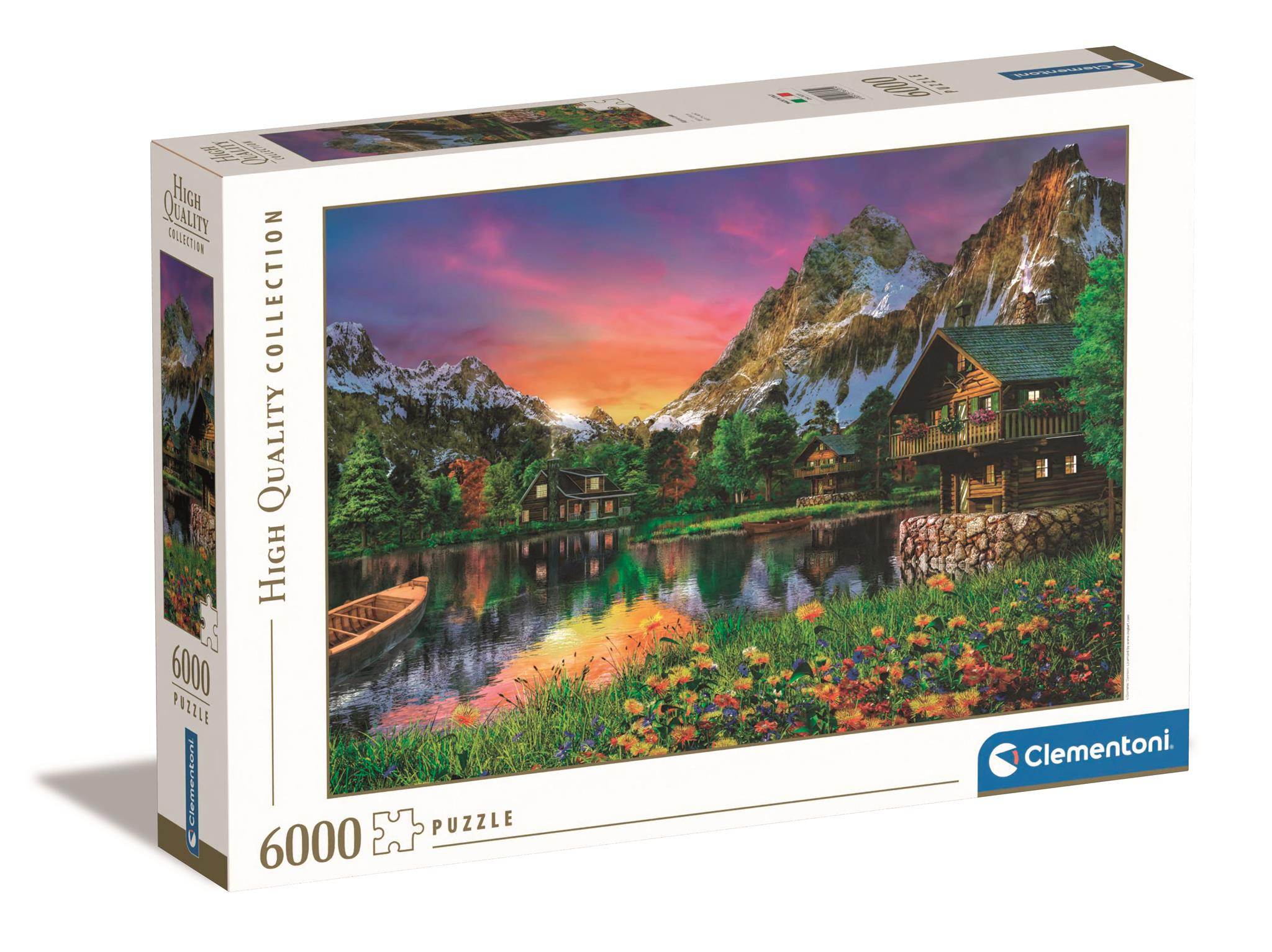 Puzzle 6000 HQ Alpine lake 36531