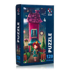 Puzzle 120 Magiczny dom księżniczki DT100-08