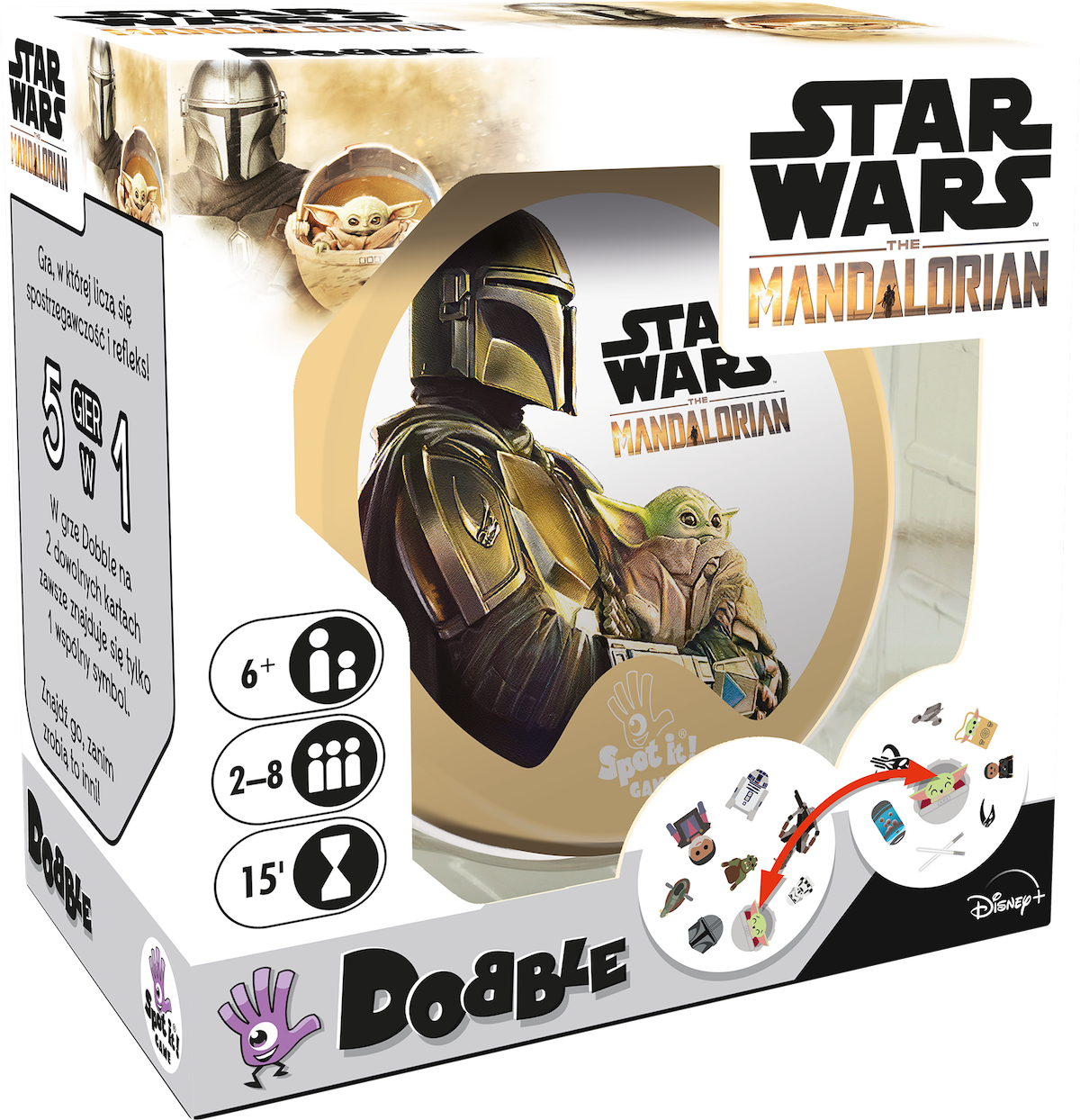 Gra Dobble Star Wars Mandalorian