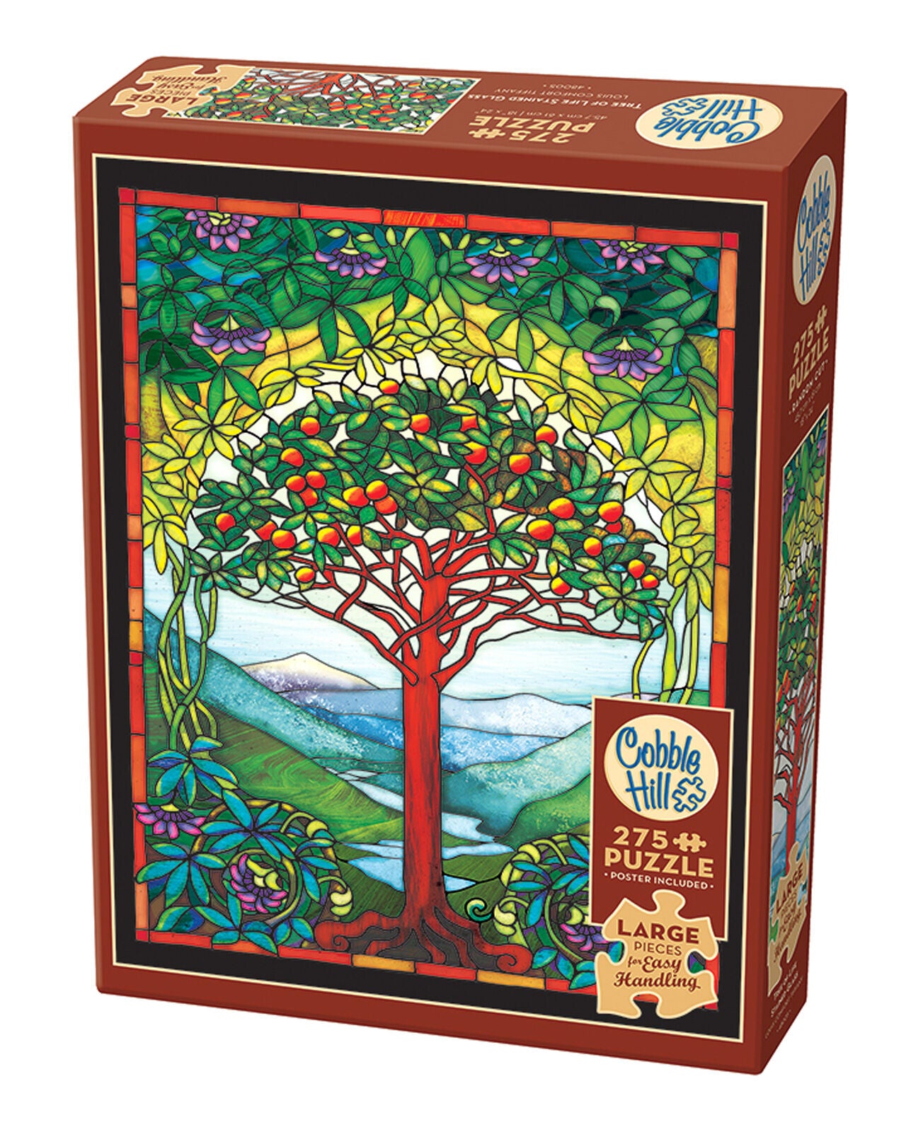 Puzzle 275 XL Witraż Drzewo życia 112663