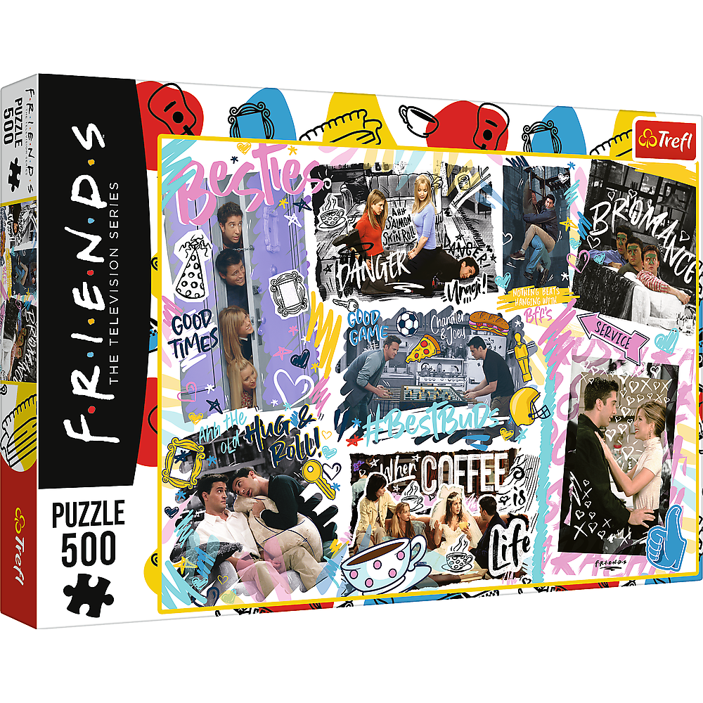 Puzzle 500 Kolaż Friends 37418