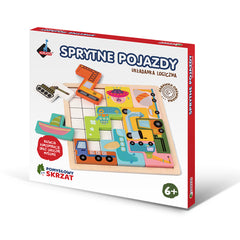 Logiczna układanka Pojazdy