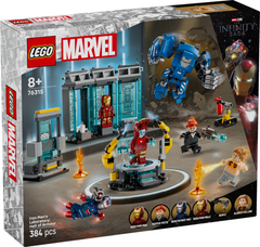 LEGO Super Heroes Laboratorium Iron Mana zbrojownia 76315