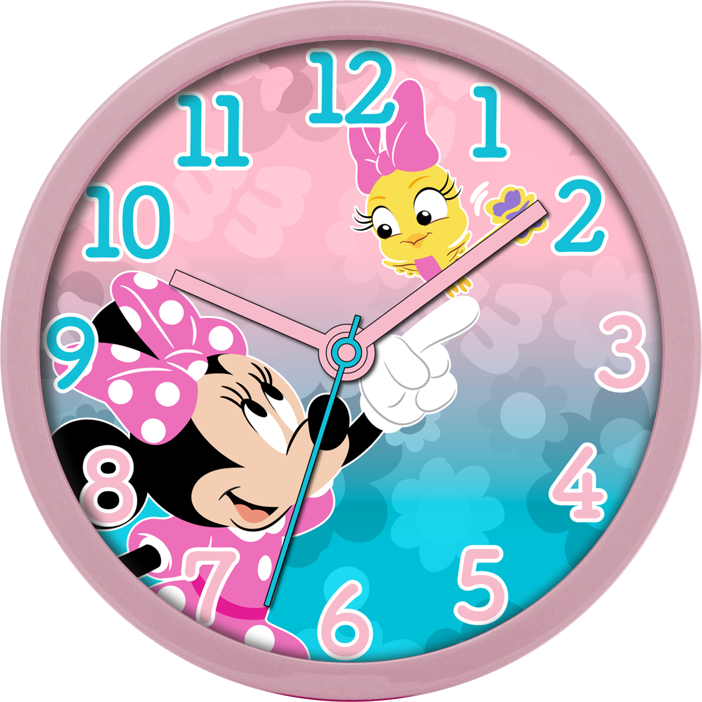 Zegar ścienny 25 cm Minnie MN3075