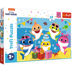Puzzle 24 maxi Wesołe Baby Shark 14337
