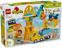 LEGO Duplo Plac budowy z pojazdami 3w1 10476