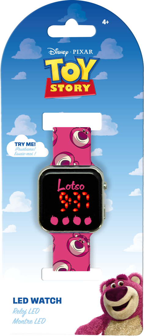 Zegarek LED z kalendarzem Lotso LTS00017