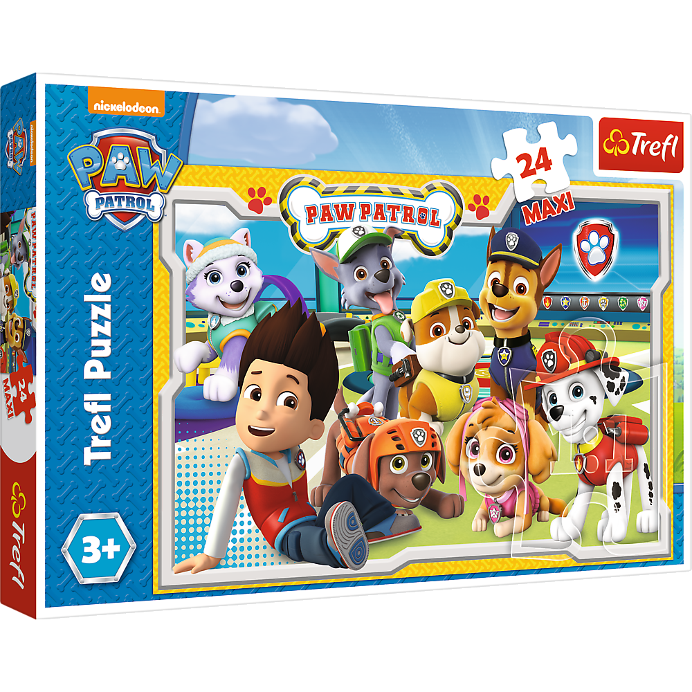 Puzzle 24 maxi Wesoła drużyna Psi Patrol 14287