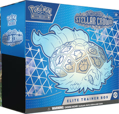 Pokemon TCG Scarlet & Violet Stellar Crowns Elite Trainer Box Bundle