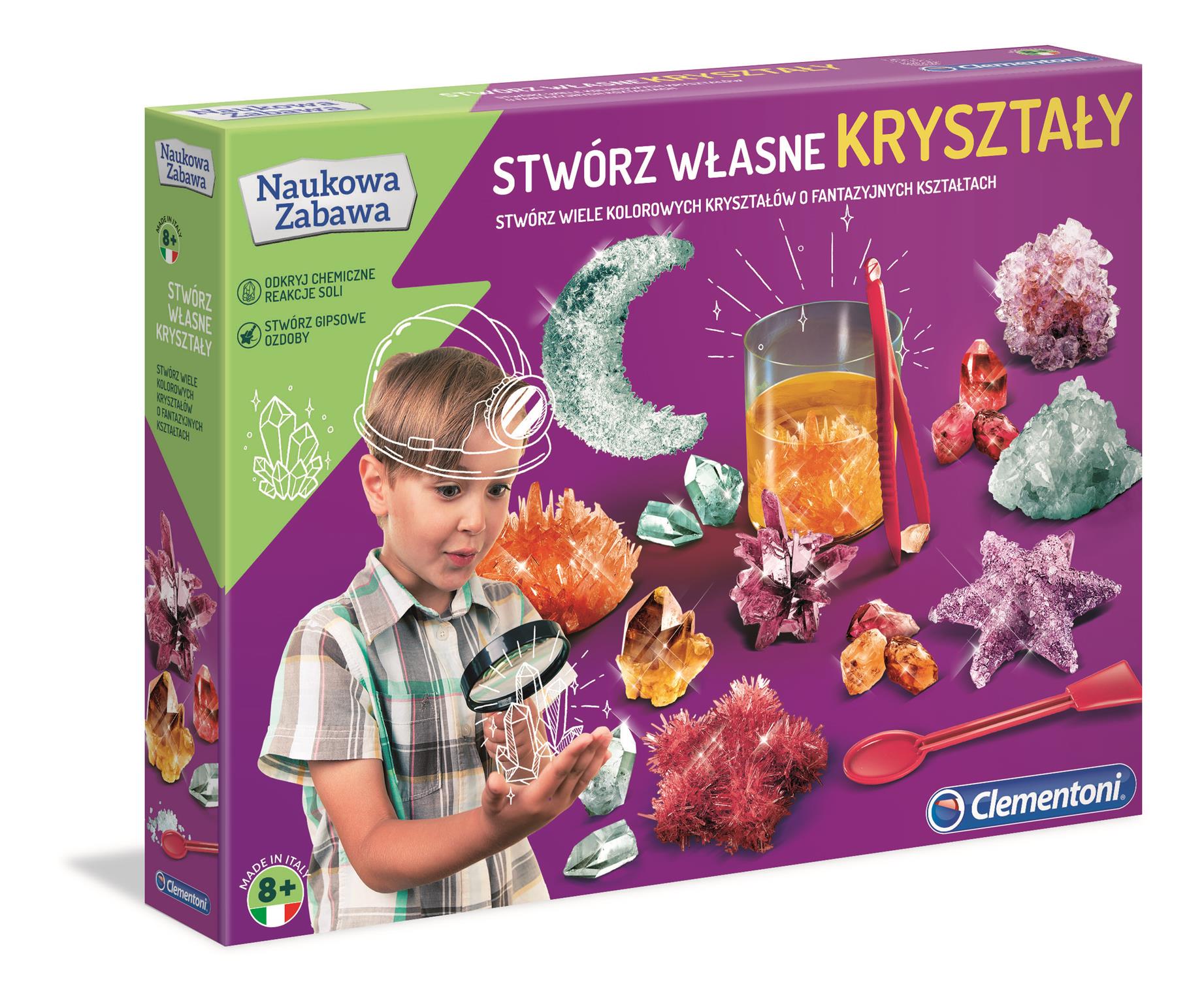 Nauka i zabawa Stwórz własne kryształy 50069