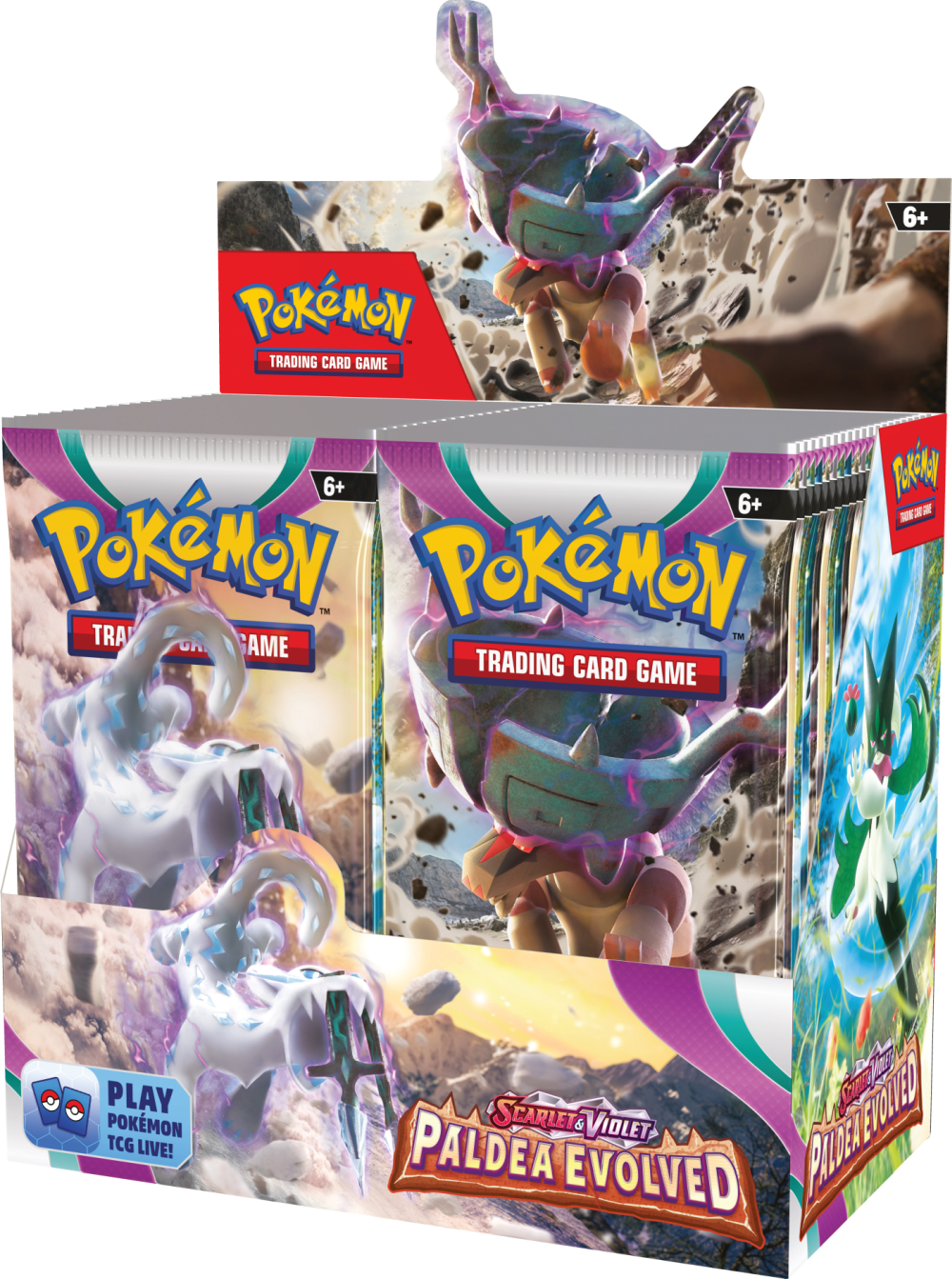 Saszetka Pokemon: SV 02 - Paldea Evolved 1 sztuka