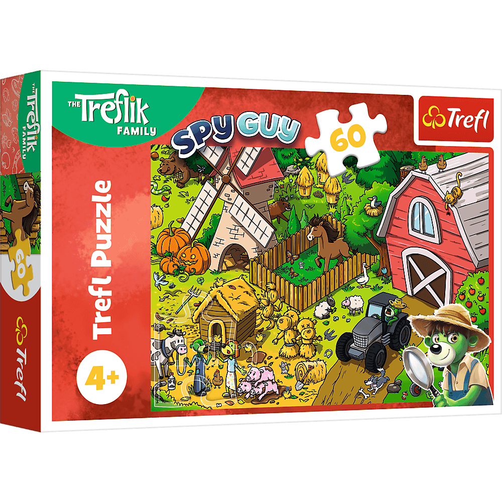 Puzzle 60 Wesoły dzień Treflików 17402