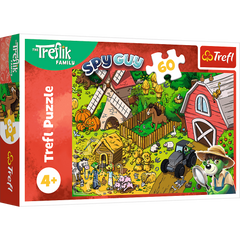 Puzzle 60 Wesoły dzień Treflików 17402