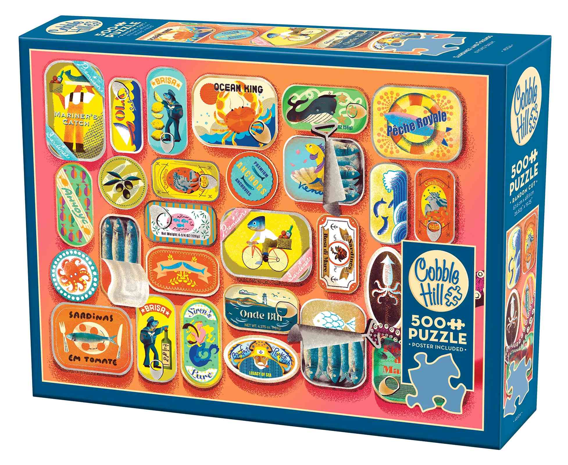 Puzzle 500 Sardynki i przyjaciele 113754