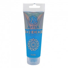 Farba akrylowa Deco Artea 75 ml tuba neonowy niebieski