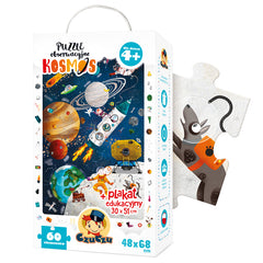 Puzzle 60 obserwacyjne Kosmos CzuCzu