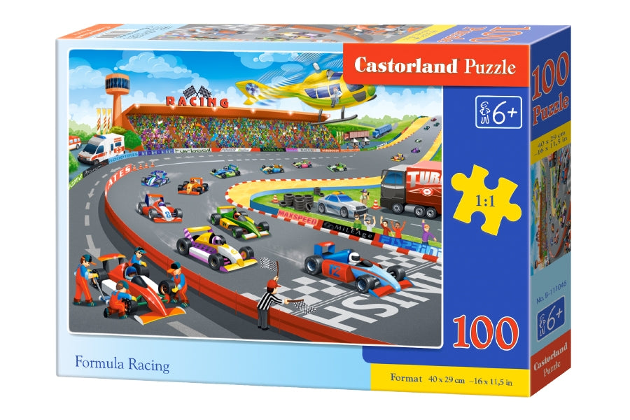 Puzzle 100 Wyścigi formuły B-111046