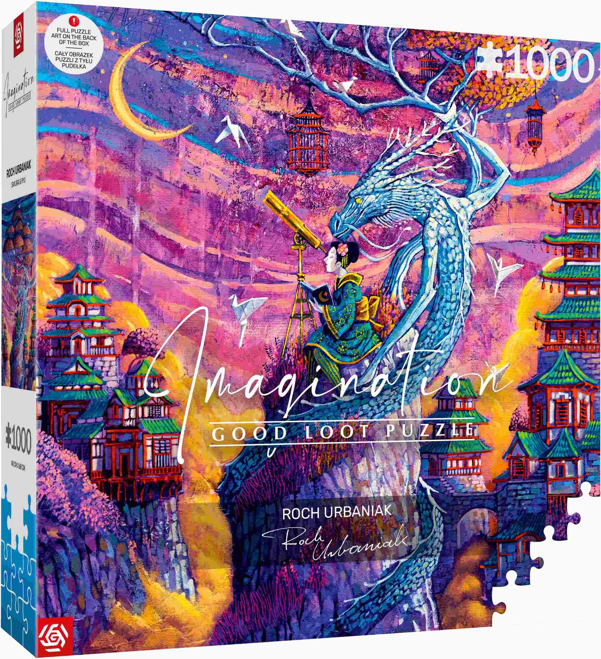 Puzzle 1000 Imagination Roch Urbaniak Sakura i Ryu