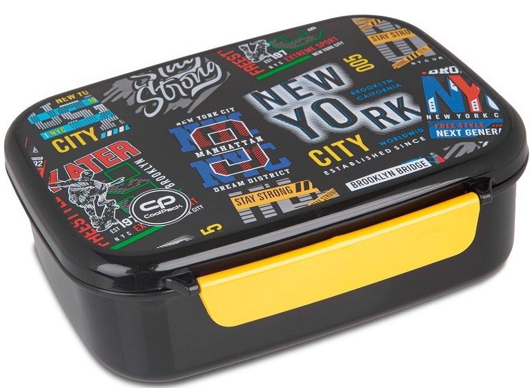 Śniadaniówka z przegródką Coolpack  foodyx big city