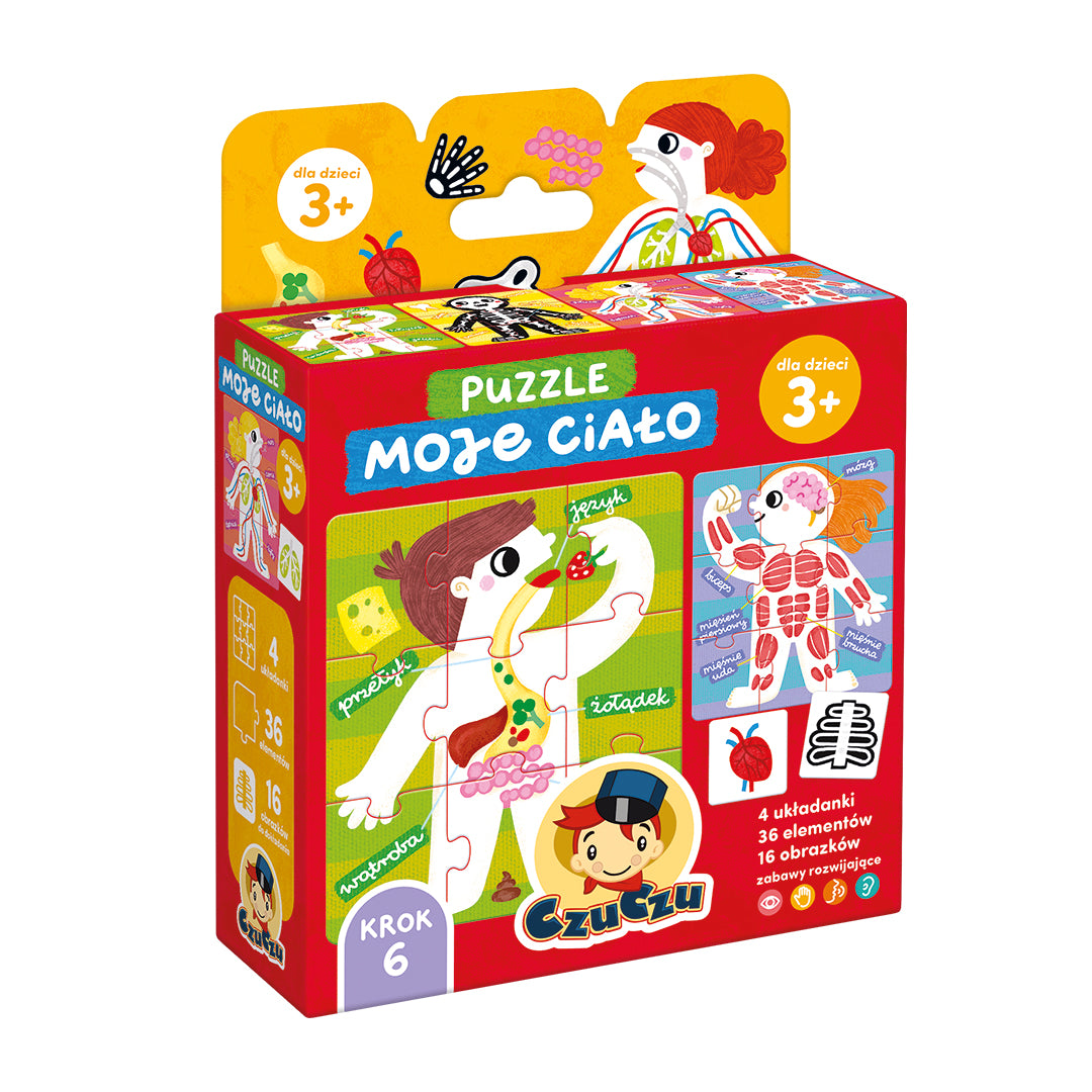 Puzzle Moje ciało CzuCzu