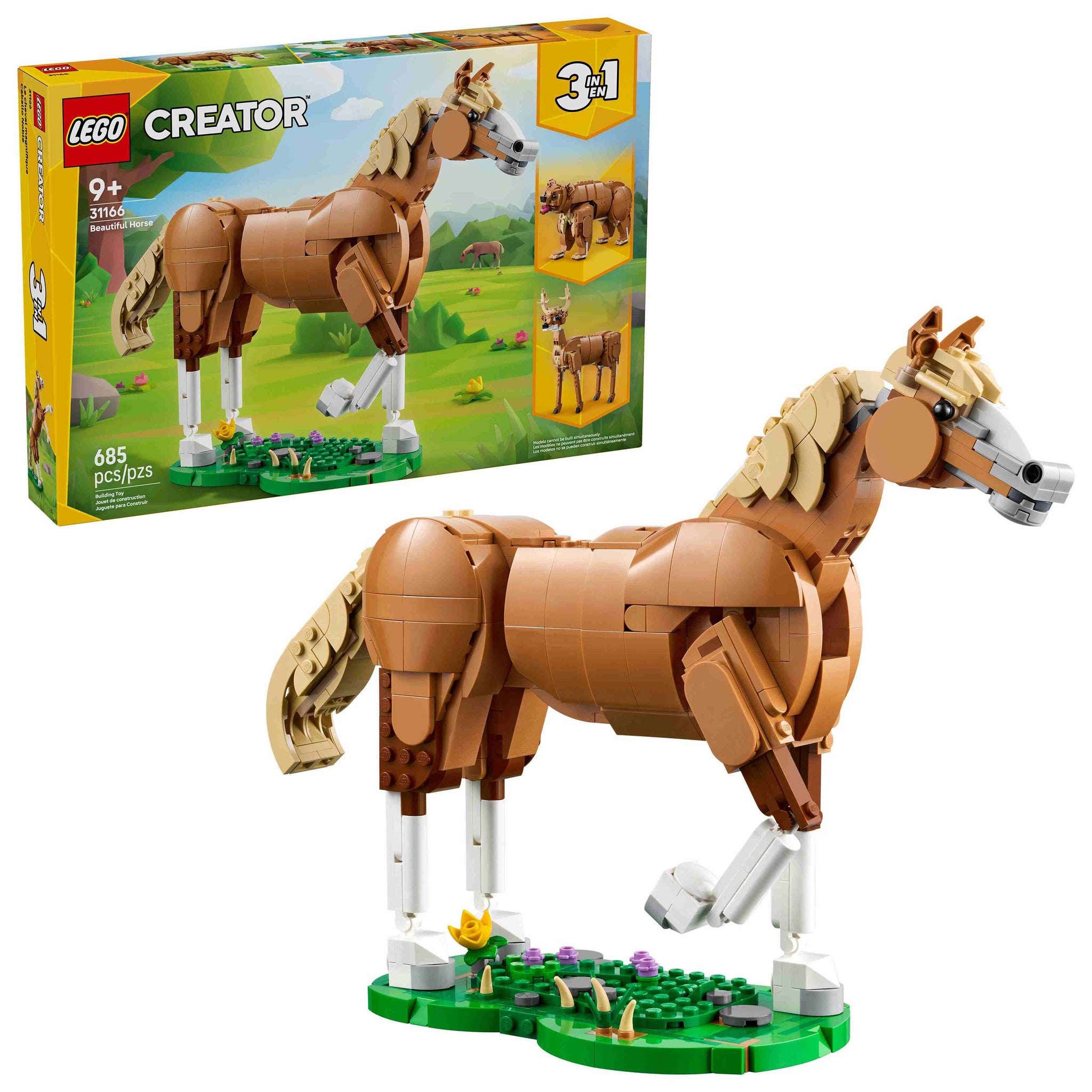 LEGO Creator 3w1 Piękny Koń 31166