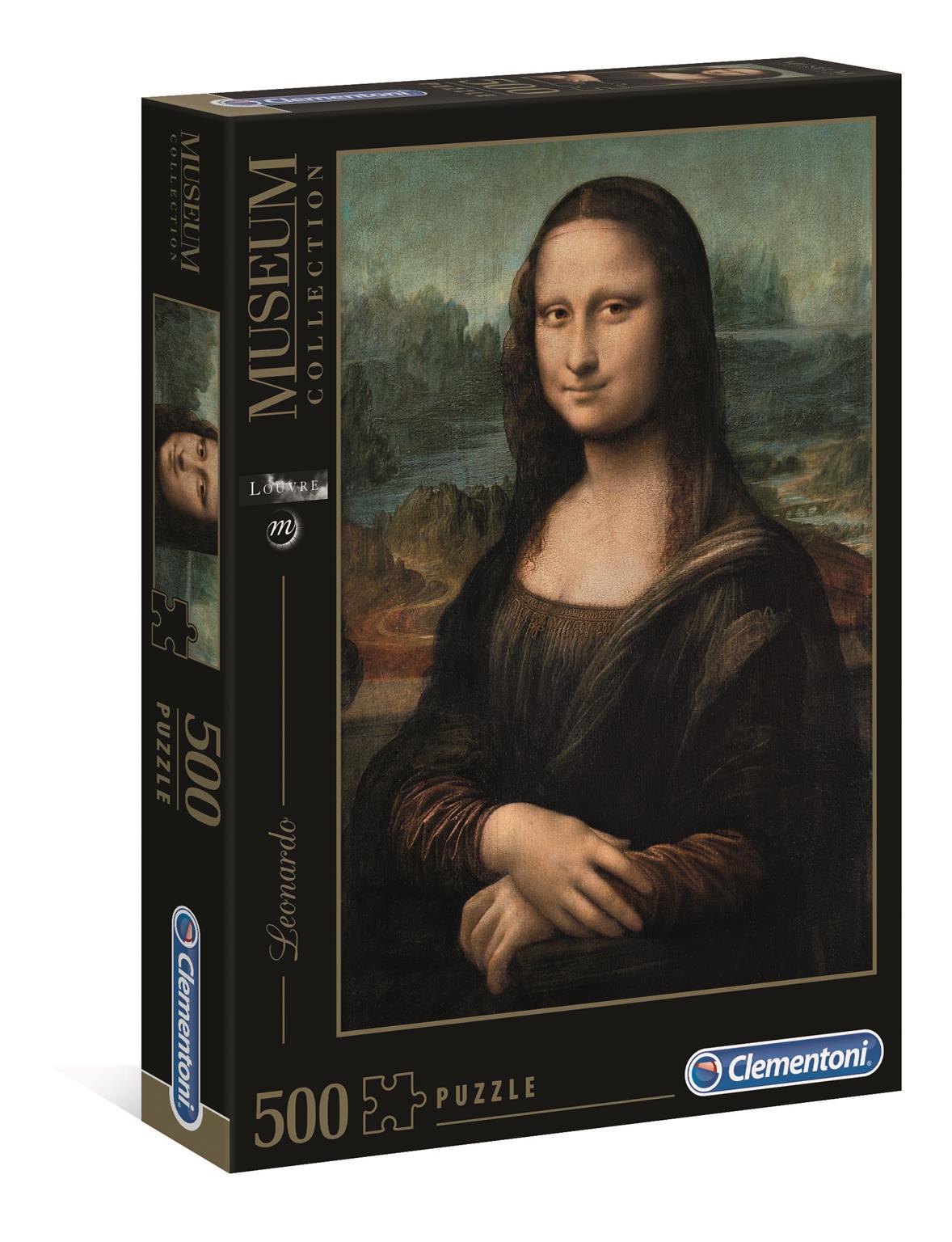 Puzzle 500 muzeum Leonardo Mona Lisa 30363