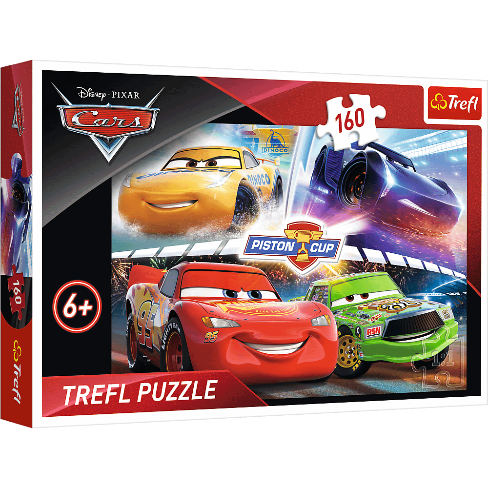 Puzzle 160 Zwycięski wyścig auta 3 15356