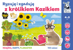 Rysuję i zgaduję z królikiem Kazikiem. Kapitan Nauka wyd. 2