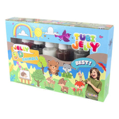 Zestaw Tubi jelly zwierzątka 6 kolorów