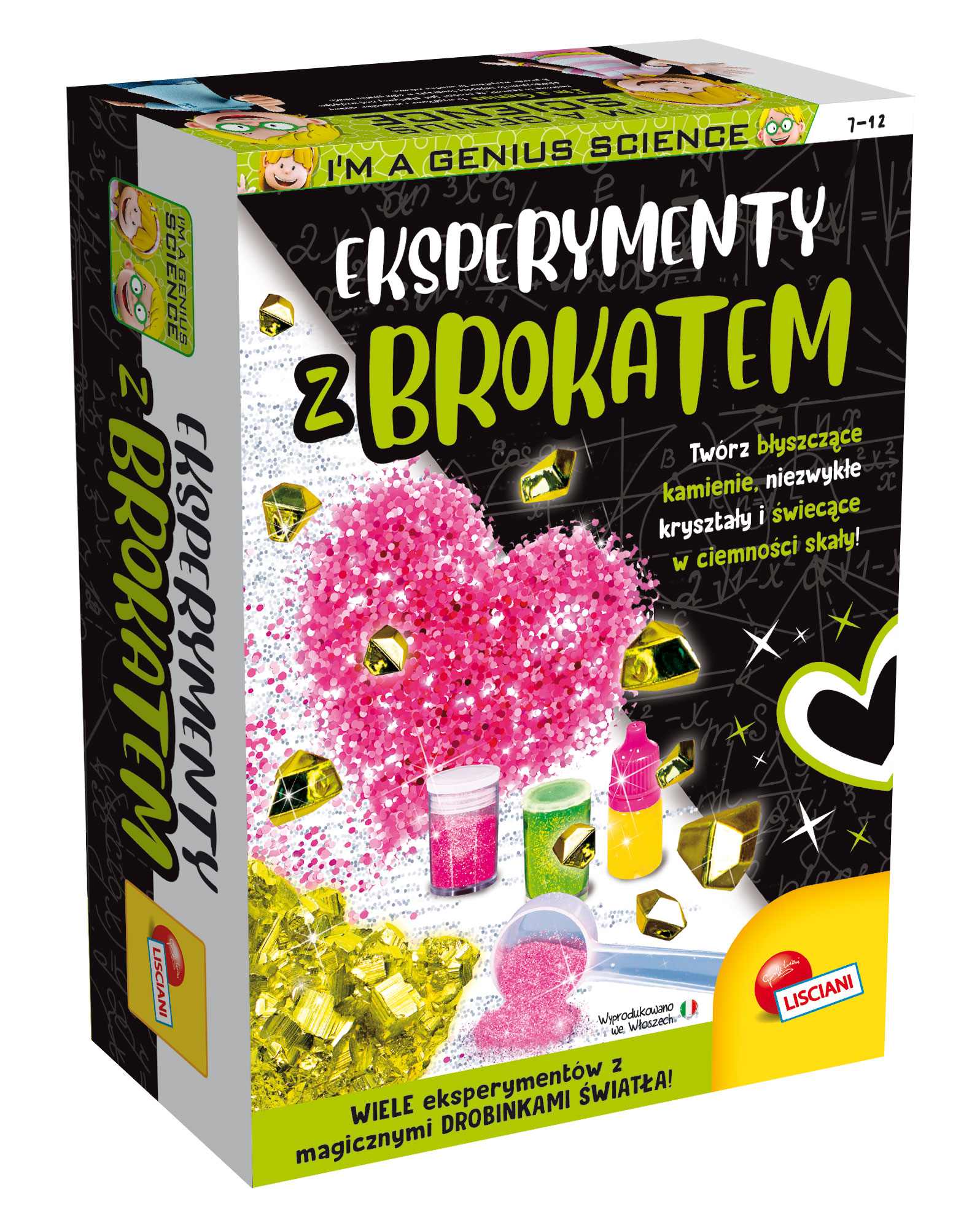 Lisciani I'm a Genius Eksperymenty z brokatem 304-PL100194