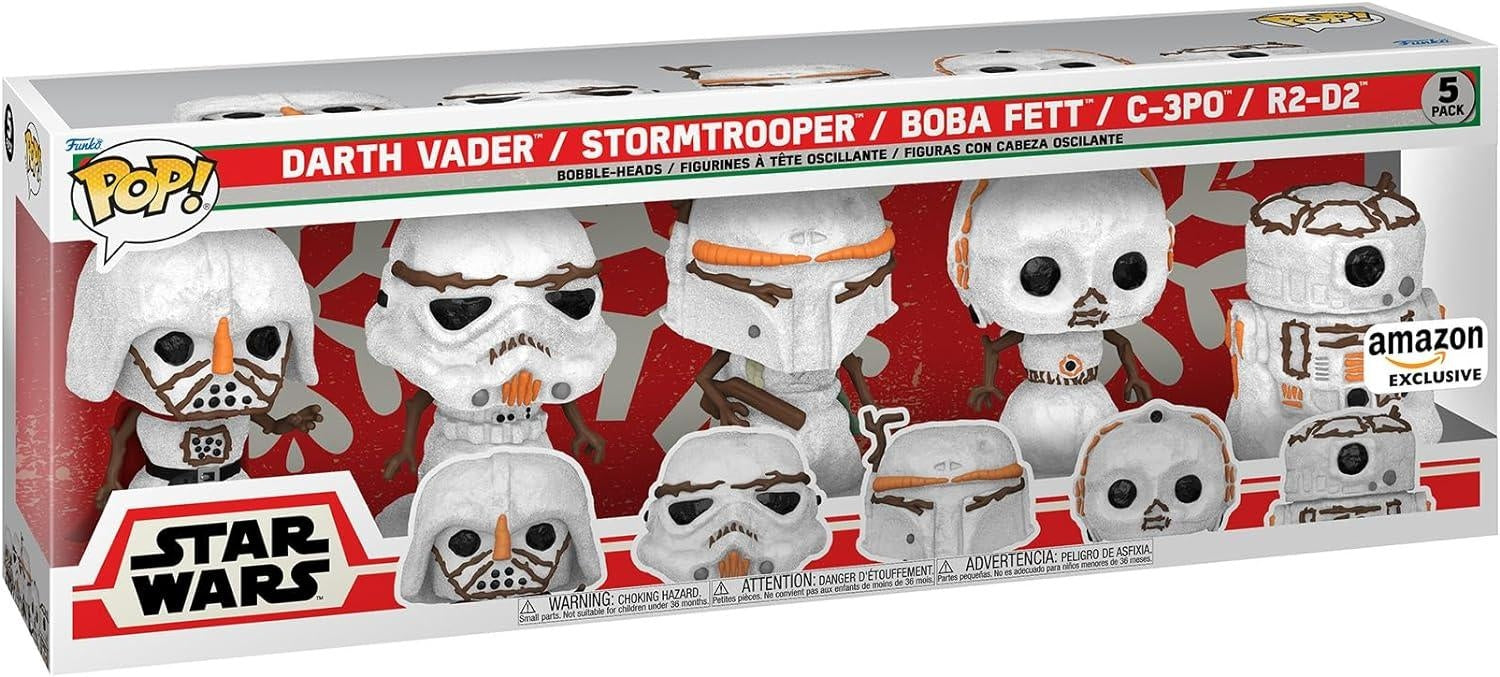 Figurka Star Wars Holiday Snowman 5 Pack Funko Pop