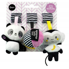 Pluszowe zawieszki Panda Małpka Piłka GGG9785