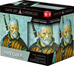 Kubek 450ml Game Art Chronicles The Witcher Geralt Van Gogh Mug