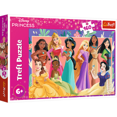 Puzzle 160 Prawdziwe Ksieżniczki Disney Princess 15427