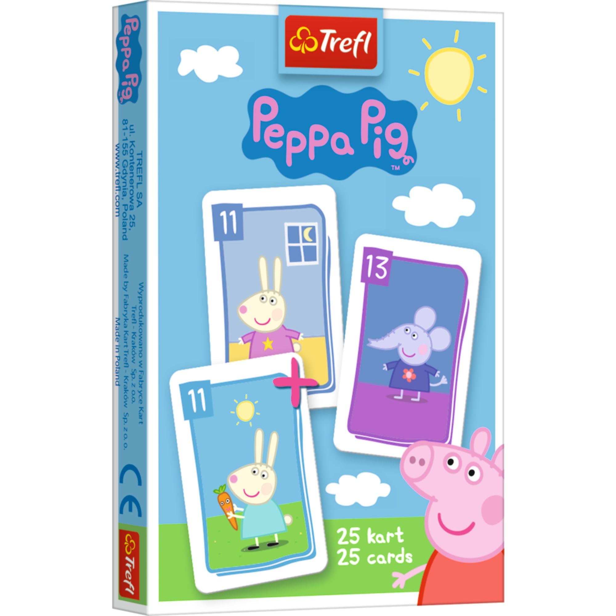 Karty Piotruś Świnka Peppa 08485