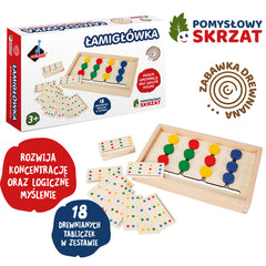 Łamigłówka sorter kolorów pomysłowy