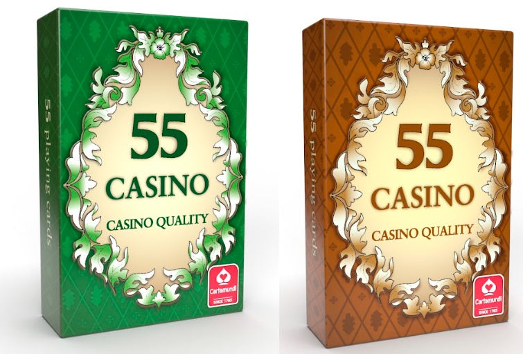 Karty do gry Casino 55 kart 1szt.mix