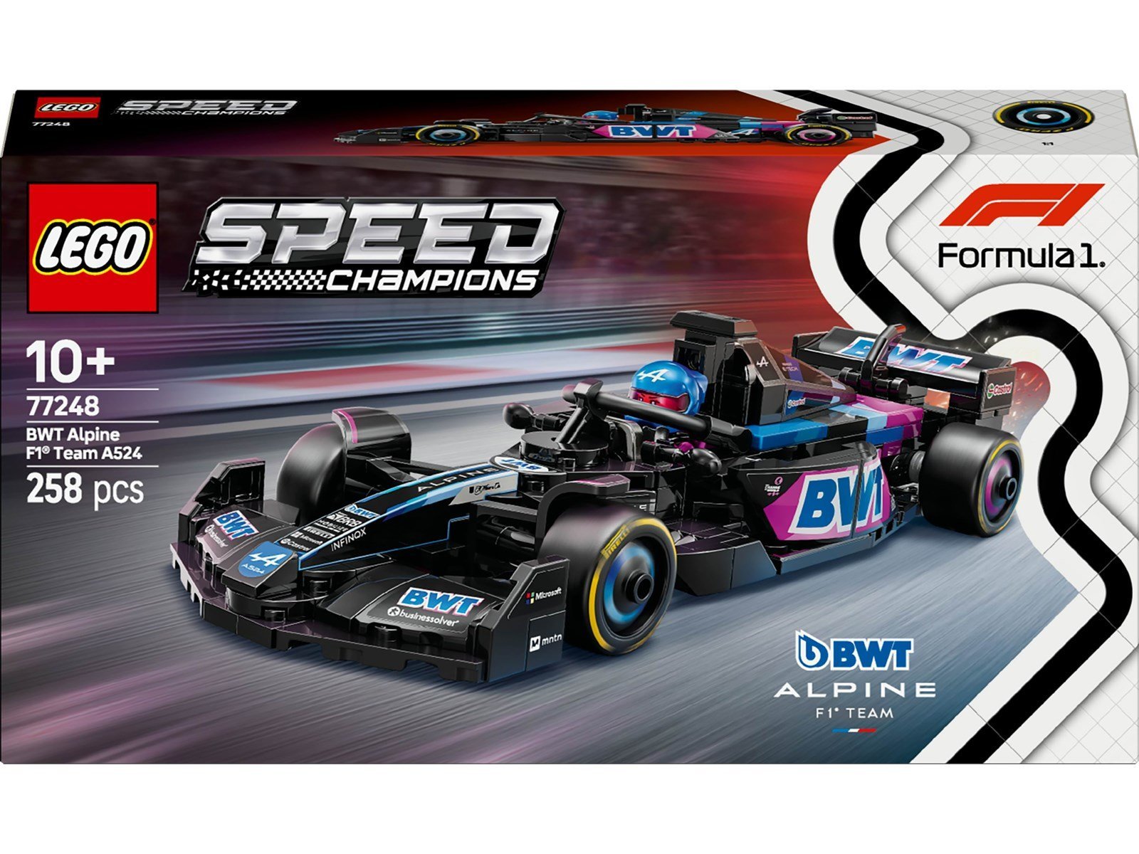 LEGO Speed Champions Bolid F1 BWT Alpine Team77248