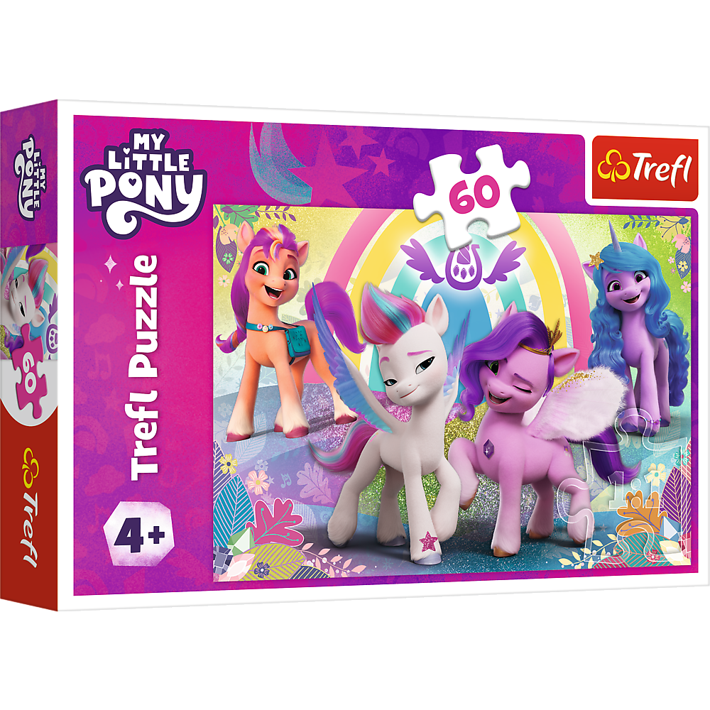 Puzzle 60  W świecie przyjaźni My Little Pony 17390