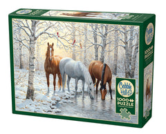 Puzzle 1000 Zimowa trójka 112636