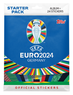 Euro 2024 Topps Stickers Starter Pack 1 szt. mix