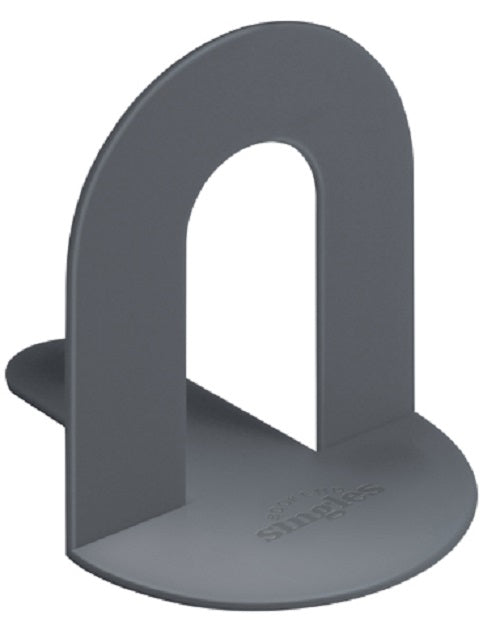 Book End - podpórka pod książki - szara