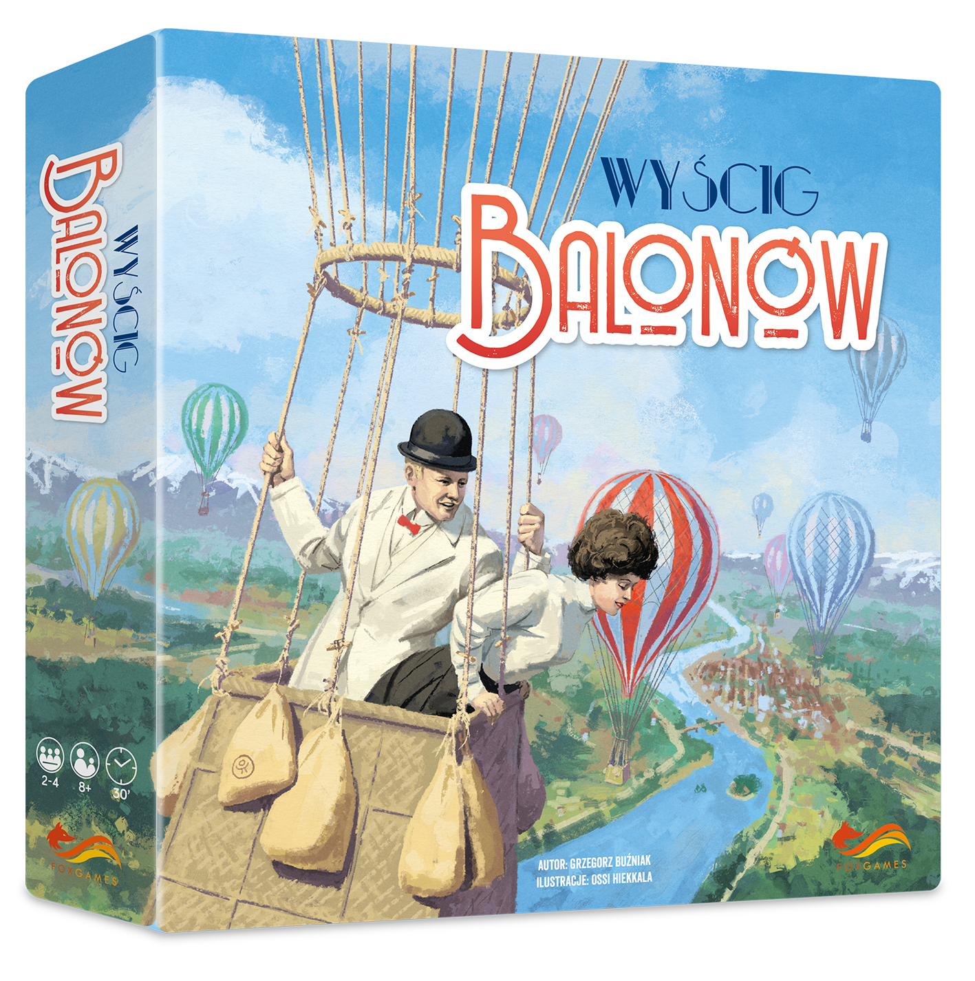 Gra Wyścig balonów