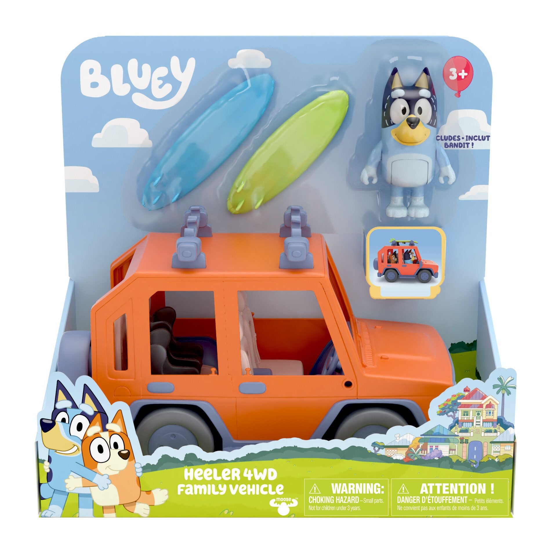 Figurki rodzinne auto Bluey BLU13018