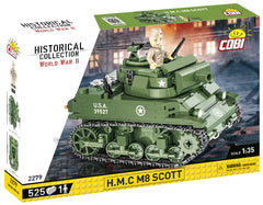 COBI klocki Czołg H. M. C. M8 Scott COBI-2279